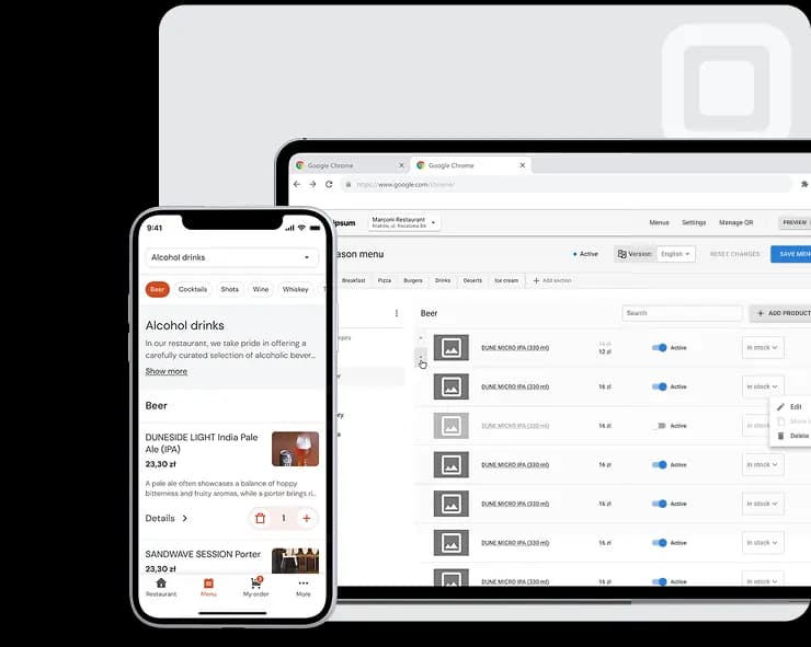 appearance of application