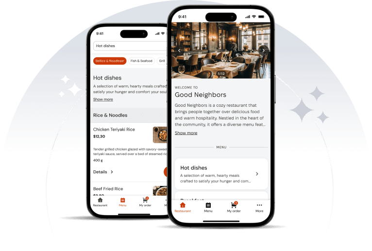 Adding dishes and designing a digital restaurant menu in the Platoo admin panel