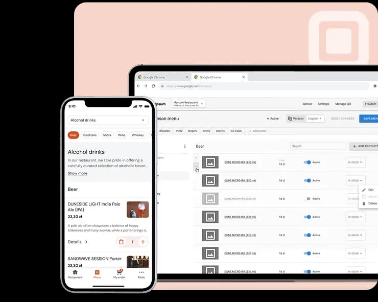 appearance of application